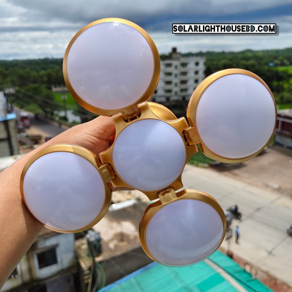 সোলার ফোল্ডেবল ইমারজেন্সি লণ্ঠন (Solar Foldable Emergency Lantern)